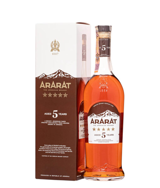 Ararat 5 yo 40% 0,7l GB