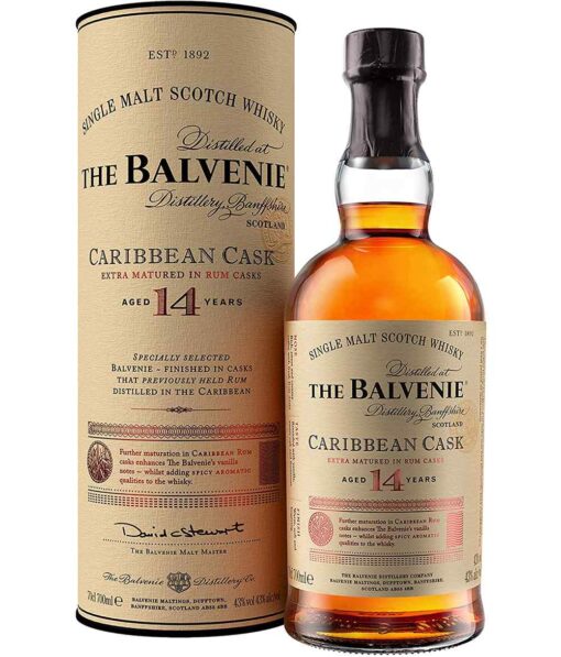 Balvenie 14 years Caribbean Cask 0,7l 43%