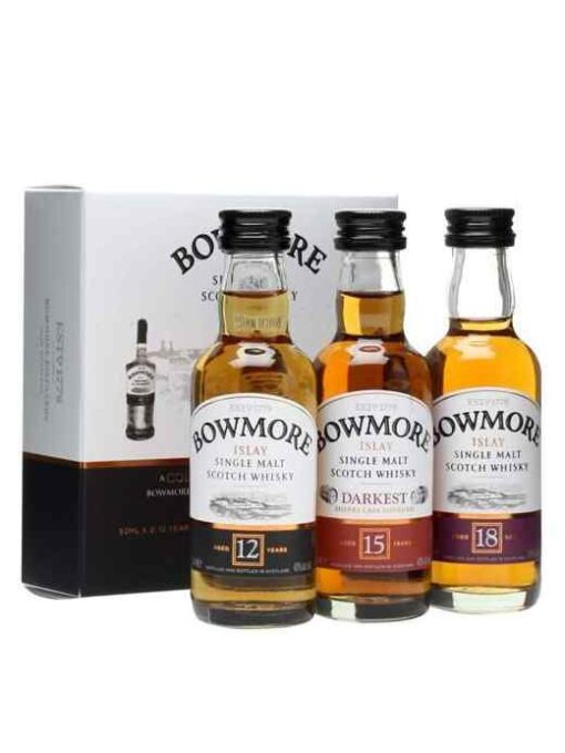 Bowmore Mini Set 3×0,05l 42%