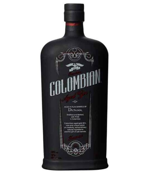 Dictador Colombian Aged Gin Treasure Black 0,7l 43%