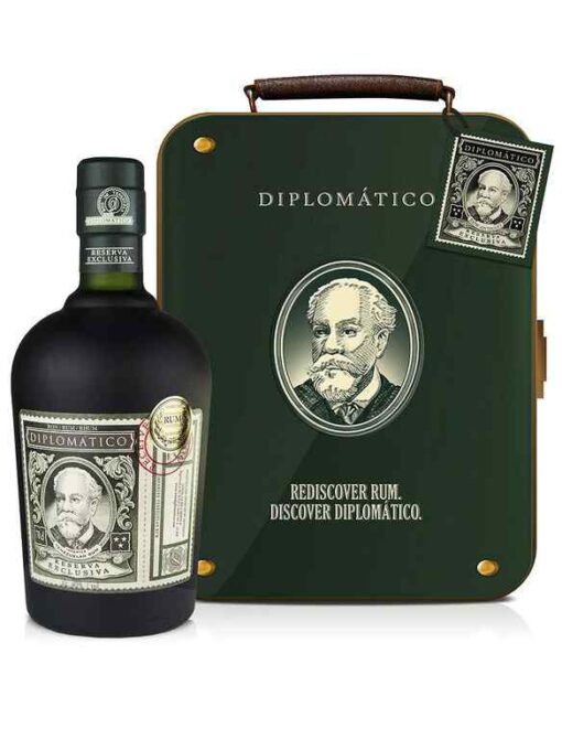 Diplomático Reserva Exclusiva 12 years + kovová krabica 40% 0,7l GB