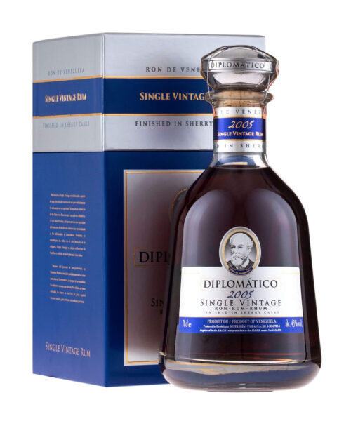 Diplomático Single Vintage 2005 43% 0,7l GB