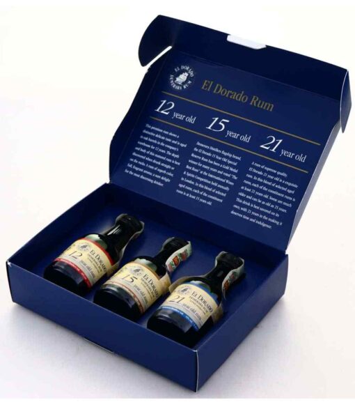 El Dorado Rum Discovery Pack 3×0,05L 42%