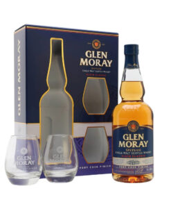 Glen Moray Elgin Classic Port Cask Finish + 2 poháre 40% 0,7l GB