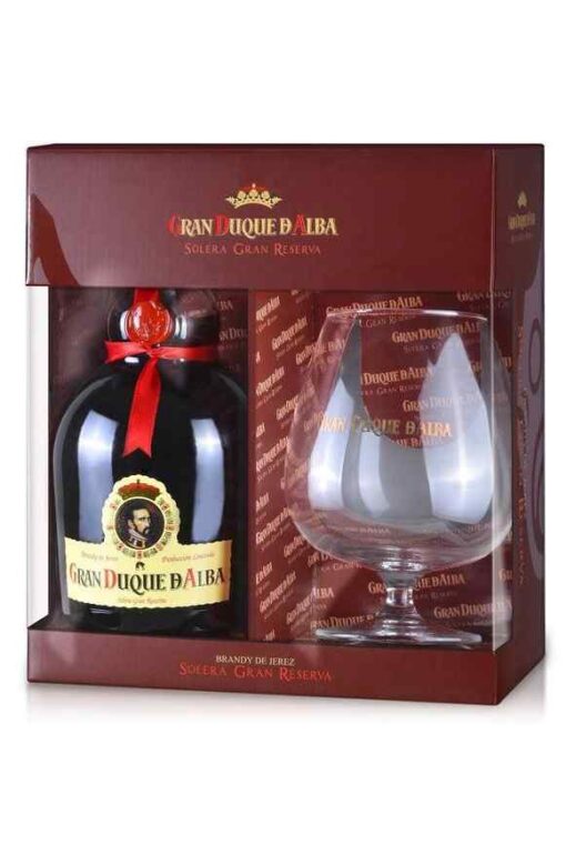 Gran Duque de Alba Brandy 0,7l 40% + 1 pohár