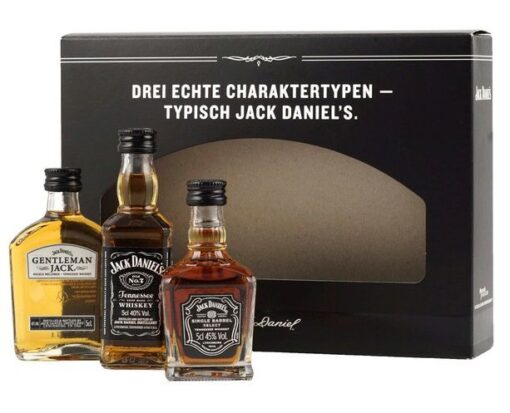 Jack Daniels Mini Set 3×0,05l 41-67%