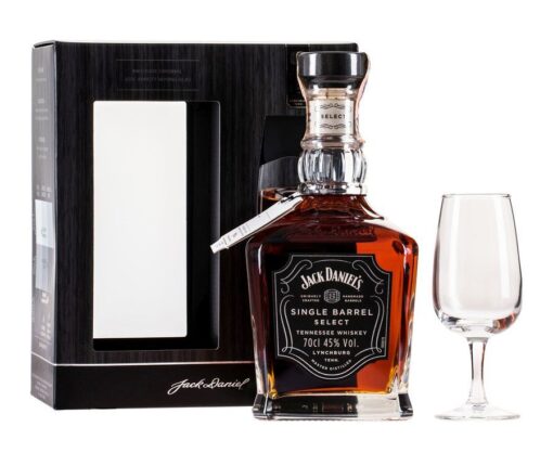 Jack Daniels Single Barrel 0,7l 45% + 1 pohár