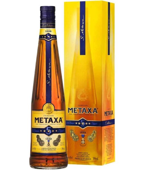 Metaxa 5* 0,7l 38% GB