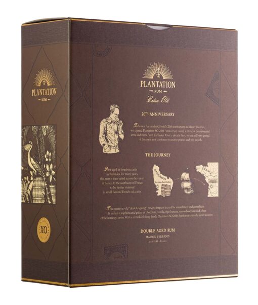 Plantation XO 20th Anniversary s 2 pohármi 40% 0,7 l