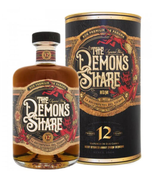 The Demons Share Rum 12 Y.O 0,7l 41% TU