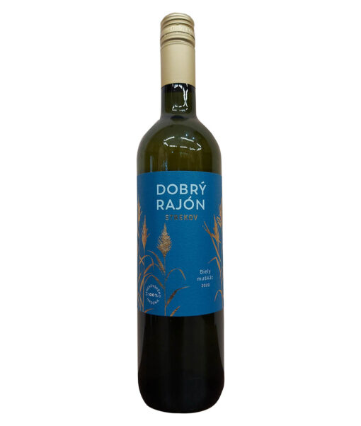 Dobrý Rajón Biely Muškát 2020 (Strekov) biele suché 0,75l 12%