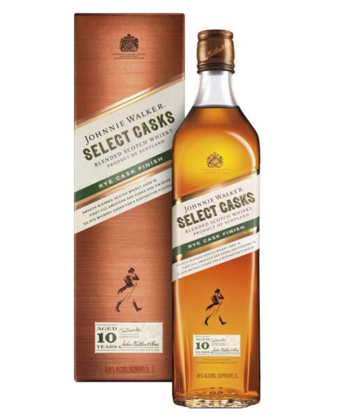 Johnnie Walker Select Casks – Rye Cask Finish 10 y 1l 46% GB