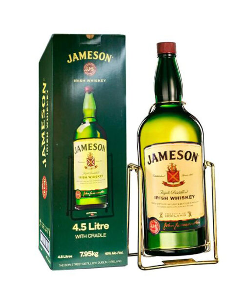 Jameson 40% 4,5l s kolískou GB