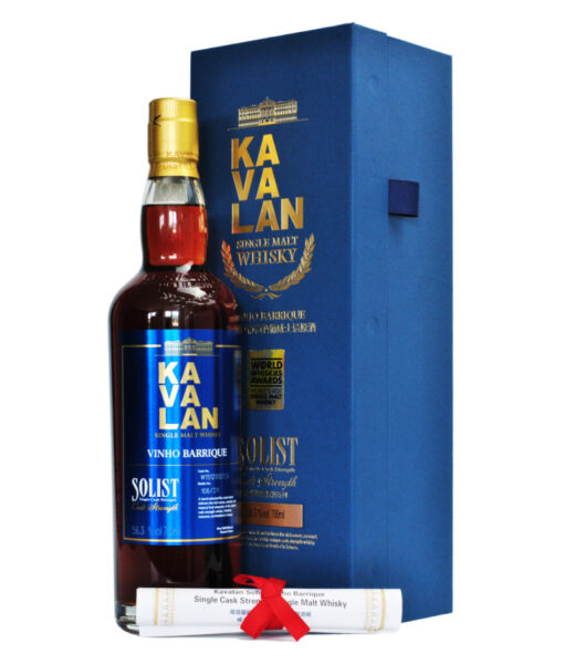 Kavalan Solist Vinho Barrique 58,6% 0,7l GB