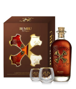 Bumbu The Original + 2 poháre 40% 0,7l GB