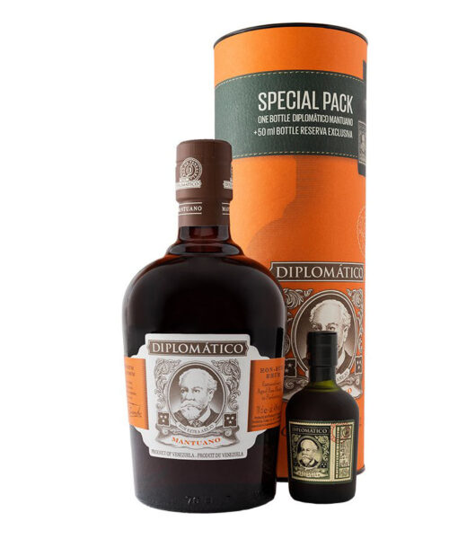 Diplomático Mantuano Special Pack 40% 0,75l TU