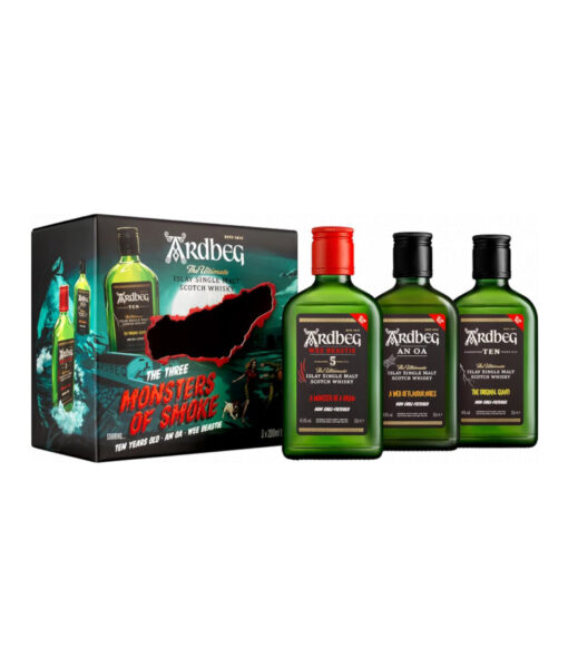 Ardbeg Monsters of Smoke Pack 46,7% 3×0,2l GB