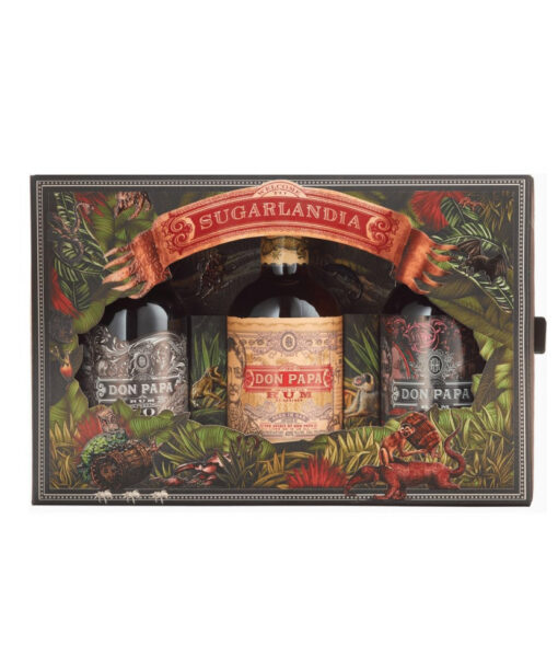 Don Papa Premium Pack 40-45% 0,6l (7yo, 10yo, Sherry Cask) GB