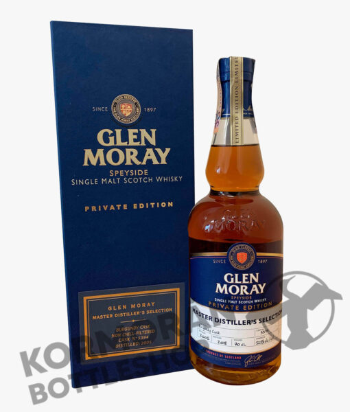 Glen Moray Private Edition Cask Burgundy 52,8% 0,7l drevená GB