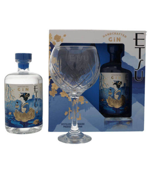 Etsu Handcrafted Gin 43% 0,7l + 1 pohár GB