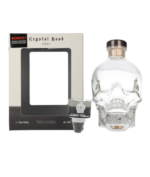 Crystal Head Vodka so sklenenou zátkou GB 40% 0,7l 