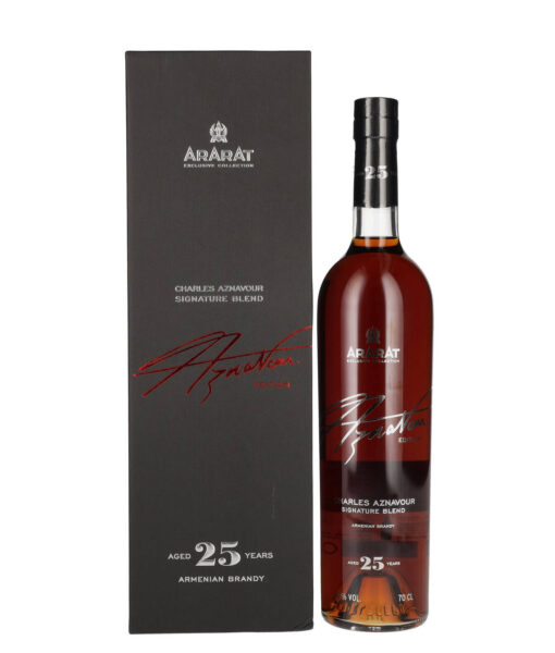 Ararat 25 yo Charles Aznavour Signature Blend 40% 0,7l GB