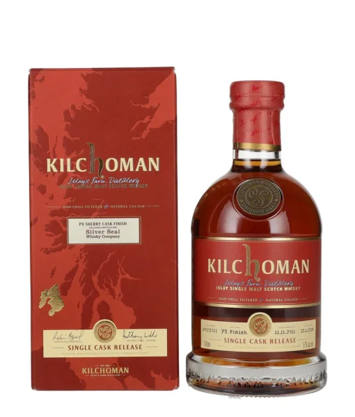 Kilchoman Silver Seal Single Cask Release PX Sherry Cask Finish 2011 57% 0,7l GB