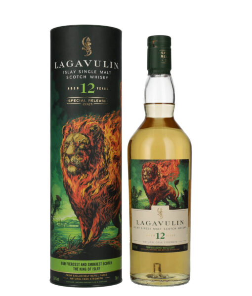 Lagavulin 12 Years Old The Lions Fire Special Release 2021 56,5% 0,7l GB