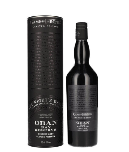 Oban Bay Reserve GAME OF THRONES 43% 0,7l GB