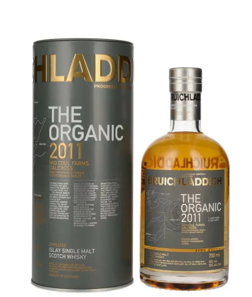 Bruichladdich The Organic Mid Coul Farms, Dalcross 2011 50% 0,7l TU