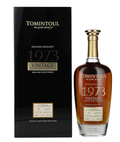 Tomintoul VINTAGE Double Wood Matured 1973 44,5% 0,7l GB