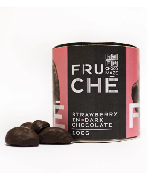 Chocomaze FruChe Jahoda 60,1% 100g