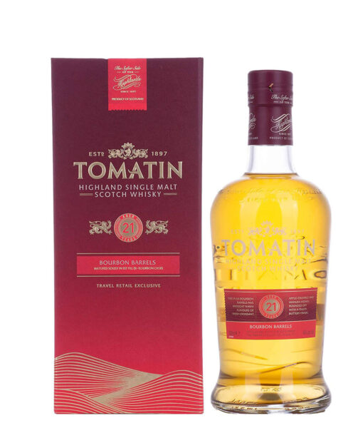 Tomatin 21 Years Old 46% 0,7l GB