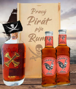 Pravý Pirát Pije Rum! – Darčekový set Bumbu Rum