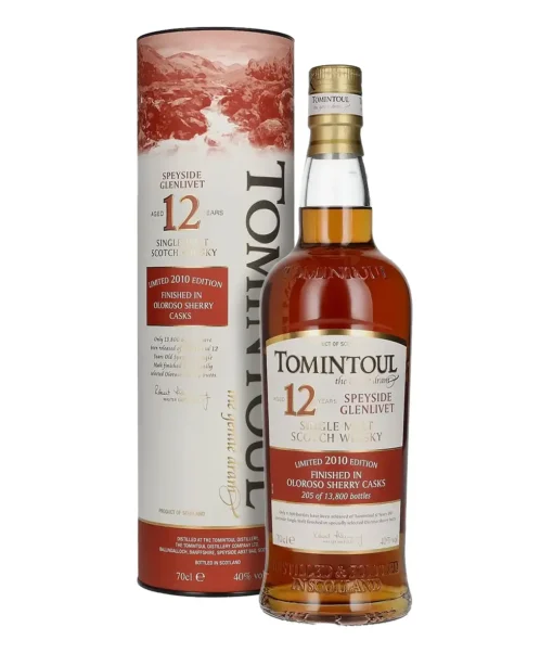 Tomintoul 12 Years Oloroso 0,7l 40% GB