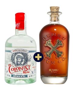 Bumbu XO 0,7l 40% + Cannibal Backbone – Citrus & Rum 0,7l 40% GB set