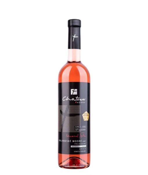 Chateau Modra Rulandské Modré Rosé 2022 0,75l 11% – nízky histamín