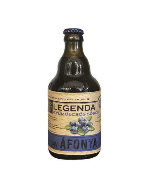 Legenda Ovocné Pivo Čučoriedkové Belgian Ale 0,33l 4,8%