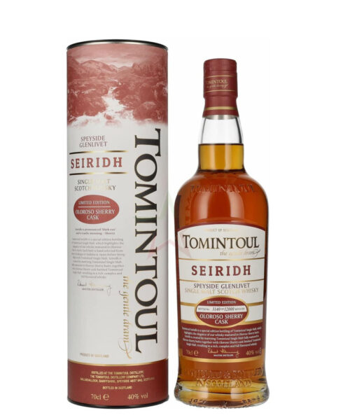 Tomintoul SEIRIDH Speyside Glenlivet OLOSORO SHERRY CASK Limited Edition 40% 0,7l GB