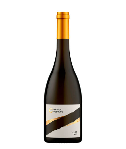 Pivnica Čebovce Pinot Gris 2022 0,75l 12,5%