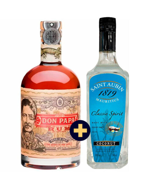 Don Papa 40% 0,7l + Saint Aubin Classic Coconut 40% 0,7l