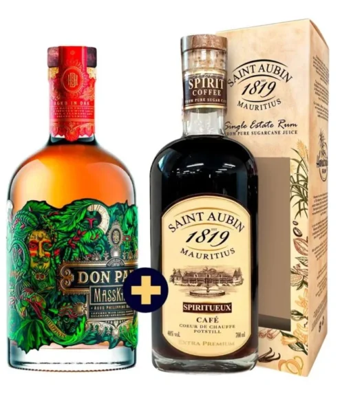 Don Papa Masskara 0,7l 40% + Saint Aubin Premium Coffee 40% 0,7l