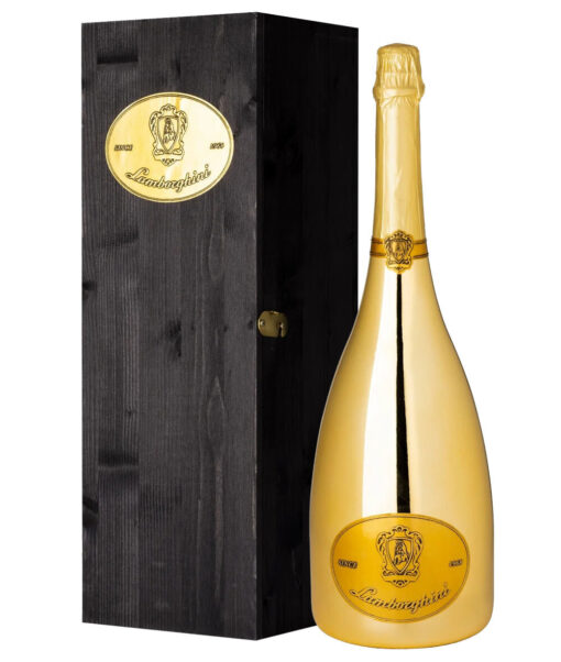 Lamborghini Spumante Gold Brut 3l 12% Drevená krabica