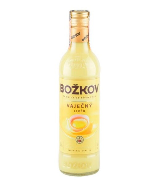 Vaječný likér BOŽKOV 15% 0,5l