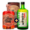 The Demons Share Rum 40%, 0,7l TU + Choya Uji Green-Tea Umeshu 7,5% 0,72l set