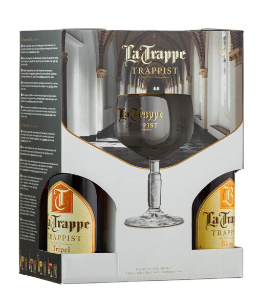 La Trappe darčekové balenie 4x 0,33l + 1 pohár GB