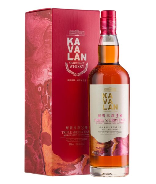 Kavalan Triple Sherry Cask 0,7l 40% GB