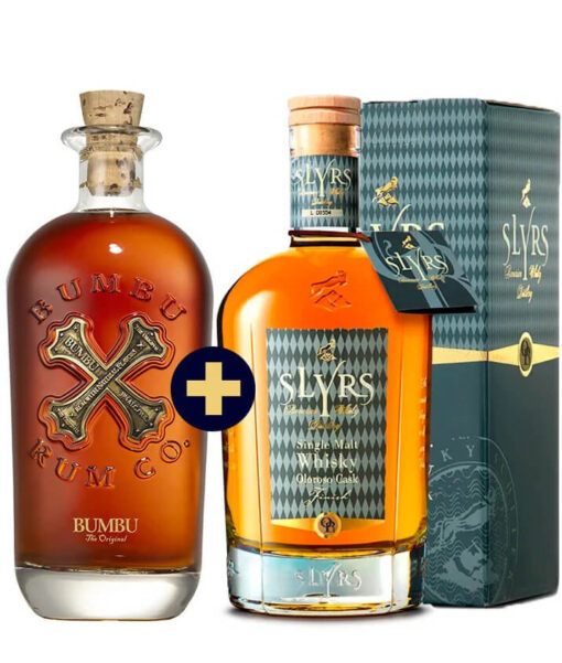 Bumbu Rum 0,7l 40% + Slyrs Single Malt Whisky Oloroso Cask Finish 46% 0,7l GB