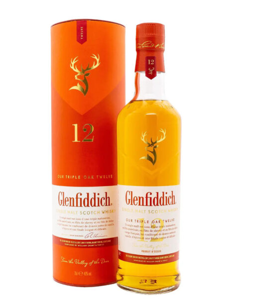 Glenfiddich 12 Years Old Triple Oak 40% 0,7l GB