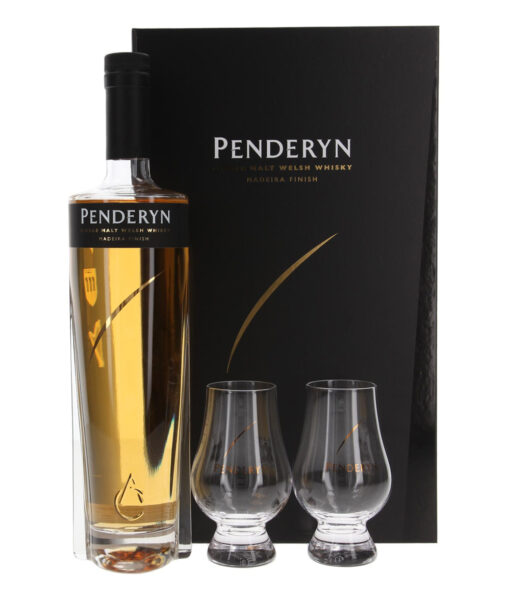 Penderyn Madeira Single Malt Welsh Whisky 0,7l 46% + 2 poháre GB